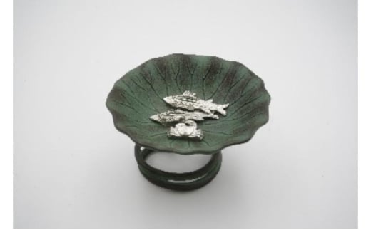［高岡銅器］花水幸（魚）3匹入 錫製品 水質改善 浄化 日本