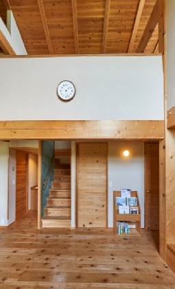 ROOTブラウン（NY21-08BW）Lemnos 掛け時計