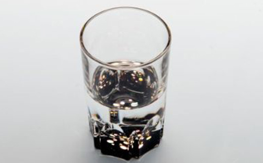 螺鈿ガラスショット（黒・朱セット） 水玉 高岡漆器 グラ