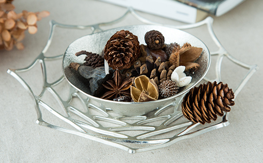 かご KAGO 能作 ダリア M インテリア 錫 ギフト 工芸 民芸品 