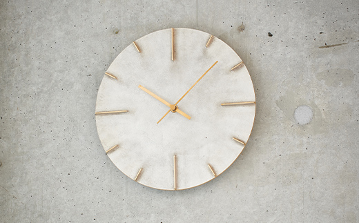 掛け時計 Quaint 斑紋純銀色 AZ15-06 SL 壁掛け時計 時計 Lemnos レ