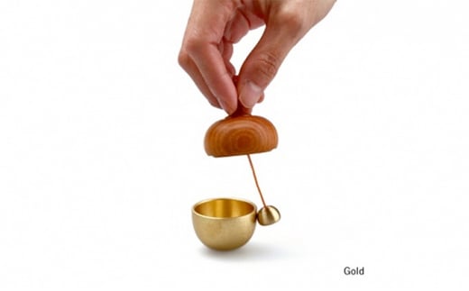 【高岡銅器】まどか どんぐりん Gold 空穏KUON おりん 民芸品 