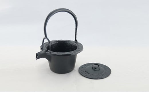 【高岡銅器】アルミ鋳物 燗鍋 市松黒色 民芸品 工芸品 伝統