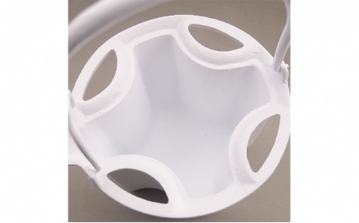 【高岡銅器】アルミ鋳物 燗鍋 七宝 白 民芸品 工芸品 伝統