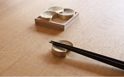 箸置き 四つ月 FUTAGAMI 工芸品 伝統技術 ギフト 贈り物 プレ