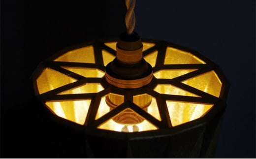 照明 ペンダントランプ 星影 コード70cm FUTAGAMI 工芸品 伝統