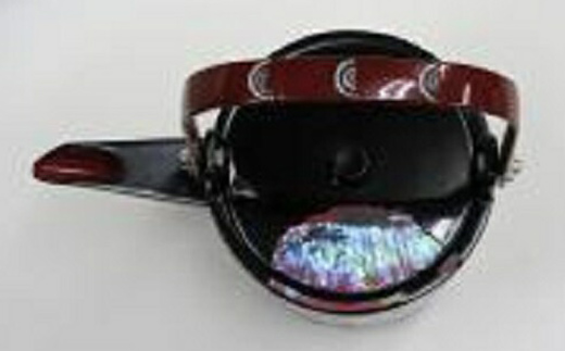 螺鈿細工 銚子 鯛に青海波 工芸品 民芸品 伝統技術  FAD-0205