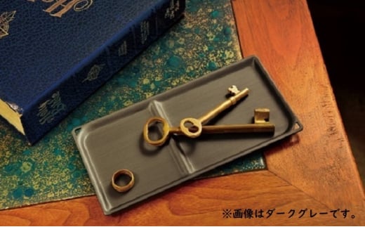 小物置き トリートレイ スクエア 2点セット ゴールド 小物