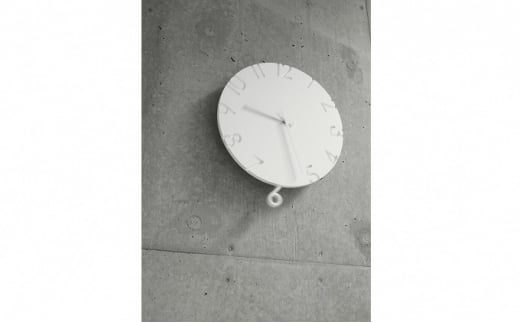 振り子時計 グッドデザイン賞受賞 時計 CARVED SWING NTL15-11 掛