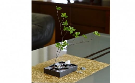 【高岡銅器】市松庭園 消炭 インテリア 日本文化 伝統 市松