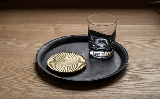 コースター 光芒 こうぼう FUTAGAMI 工芸品 伝統技術 ギフト 