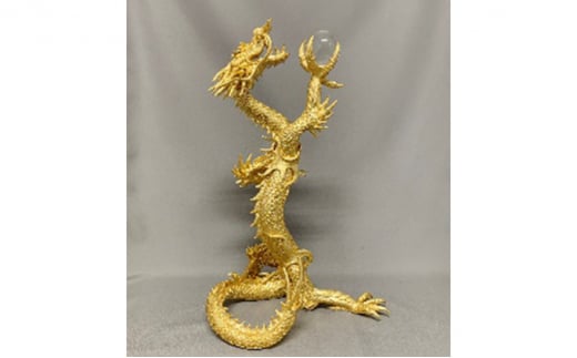 ［高岡銅器］ 皇龍(こうりゅう) 本金箔 インテリア 工芸品 
