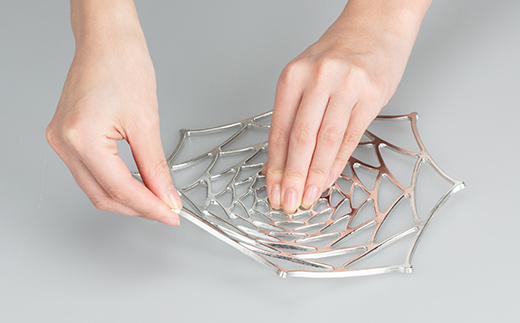 かご KAGO 能作 ダリア M インテリア 錫 ギフト 工芸 民芸品 