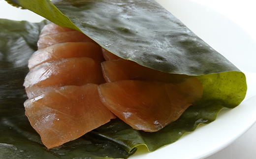 昆布2種セット（昆布じめ用＆黒とろろ昆布）海の学校イラ