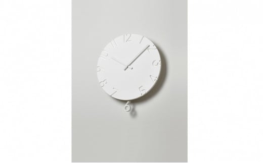 振り子時計 グッドデザイン賞受賞 時計 CARVED SWING NTL15-11 掛