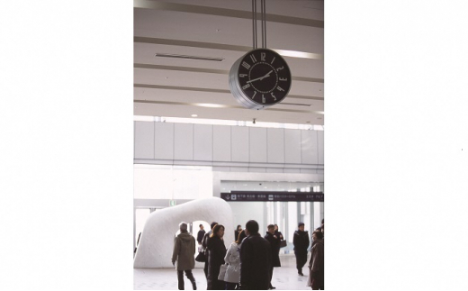 eki clock s / ブラック（TIL19-08 BK） レムノス Lemnos 時計 工芸品
