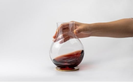 【高岡銅器】Decanter AROWIRL fortwo Gold キッチン用品 雑貨 ワイ