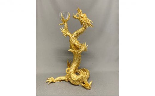 ［高岡銅器］ 皇龍(こうりゅう) 本金箔 インテリア 工芸品 