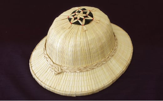 ヘルメット笠 民芸品 工芸品 ファッション小物 福祉用品  FA