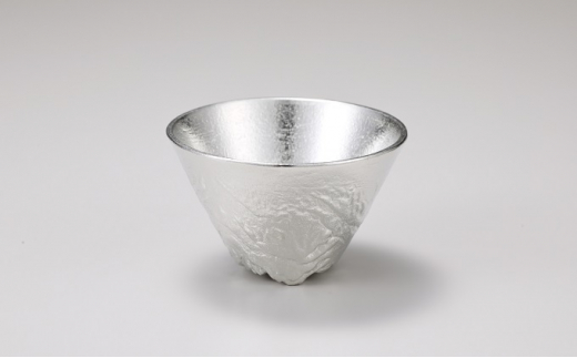 立山のぐい呑 - L 能作 酒器 錫 日本製 器 盃 杯 お猪口 ギフ