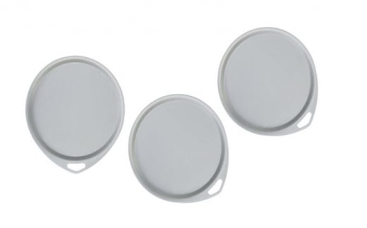 小物置き トリートレイ サークル 3点セット シルバー 小物