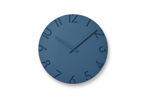 CARVED COLORED / ブルー（NTL16-07 BL） レムノス Lemnos 時計 工芸品