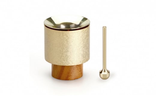 【高岡銅器】塔音 鈴花・鈴棒セット Gold 空穏KUON 花器 おり