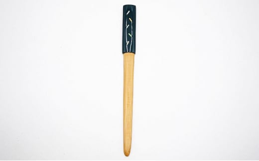 ペーパーナイフ 群青ライン青貝入 民芸品 工芸品 雑貨 日用