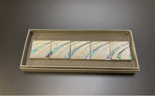 [高岡銅器]「Water surfaceみなも」5個セット 雑貨 日用品 民芸