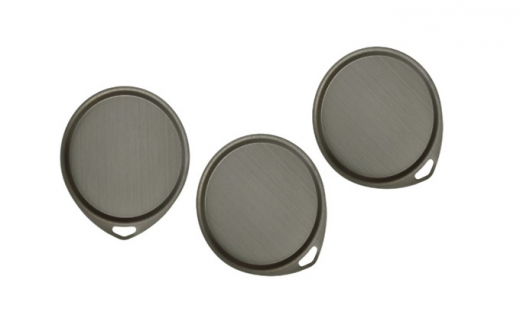 小物置き トリートレイ サークル 3点セット ダークグレイ