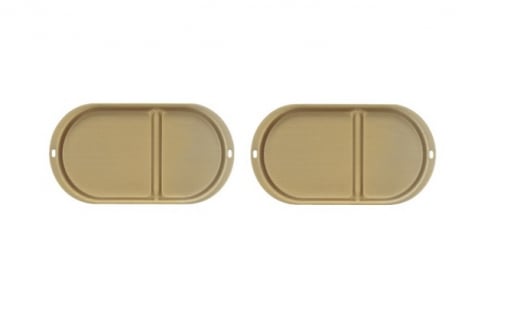 小物置き トリートレイ オーバル 2点セット ゴールド 小物