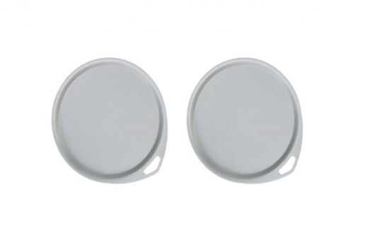 小物置き トリートレイ サークル 2点セット シルバー 小物