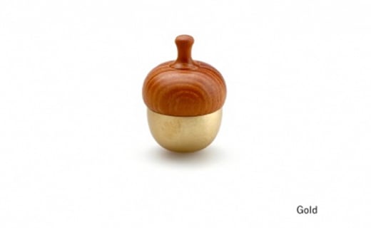 【高岡銅器】まどか どんぐりん Gold 空穏KUON おりん 民芸品