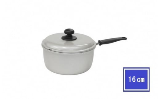 鍋 ガス火用 スイメイ片手鍋 16cm 片手鍋 蓋 蓋付き アルミ鍋