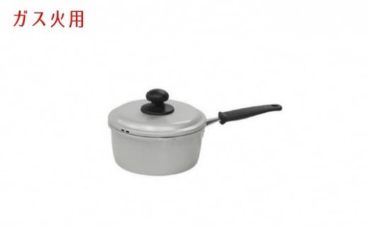 鍋 ガス火用 スイメイミルクパン 14cm 片手鍋 ミルクパン 蓋