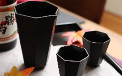 ［高岡銅器］ 七極 ぐい呑 酒器 民芸品 工芸品 伝統技術  FAD