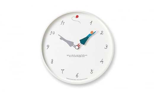 Herstory / MU23-12 A balloon 壁掛け時計 時計 Lemnos レムノス イン