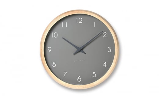 Campagne couleur / PC24-03 GY 壁掛け時計 時計 Lemnos レムノス イン
