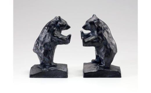 アイアンストッパー クマセット 重し ドアストッパー ブッ