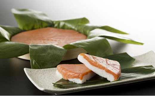 ますの寿司 2段1個 鱒ずし 鱒寿司 ます寿司 ※北海道、青森、九州、沖縄、離島配送不可