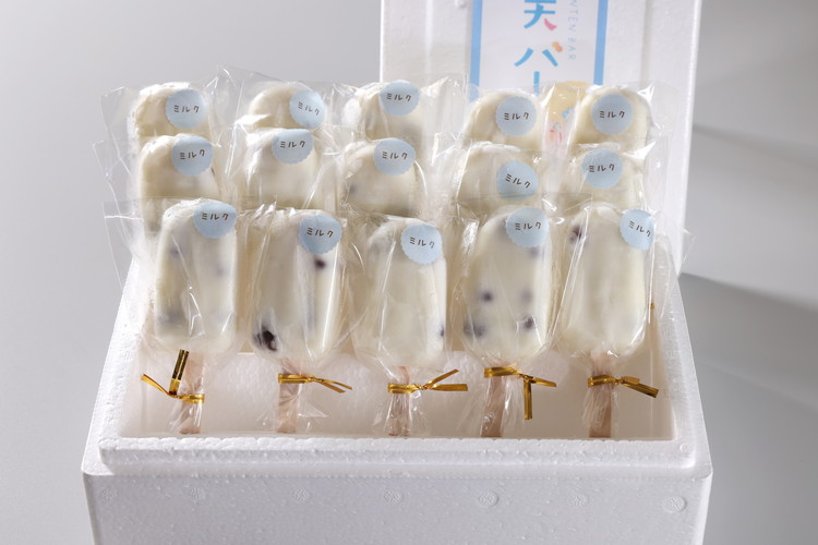 素材そのまんま寒天バー ミルク 15本入 ｜ お菓子 スイーツ 寒天 和菓子 生菓子 ※2025年6月上旬～9月上旬頃に順次発送予定 ※北海道・沖縄・離島への配送不可