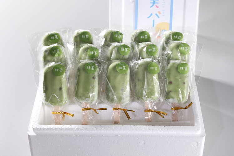 素材そのまんま寒天バー 抹茶みるく 15本入 ｜ お菓子 スイーツ 寒天 和菓子 生菓子 ※2025年6月上旬～9月上旬頃に順次発送予定 ※北海道・沖縄・離島への配送不可