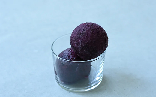 甘酒とブルーベリーのソルベ6個