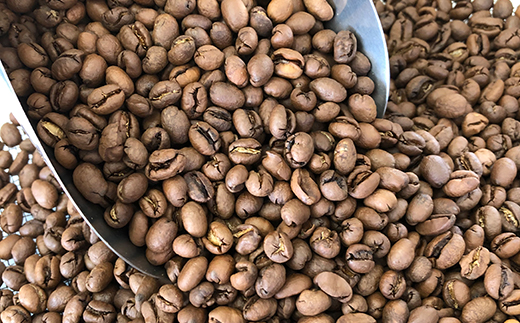 【粉】サントスピーベリー500g 自家焙煎コーヒー豆専門店とみかわ 富山 魚津