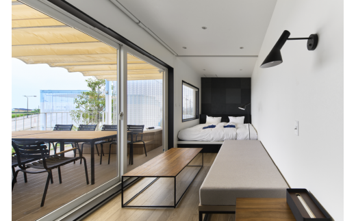 グランピング宿泊　オーシャンスイート棟（2名1室）｜宿泊