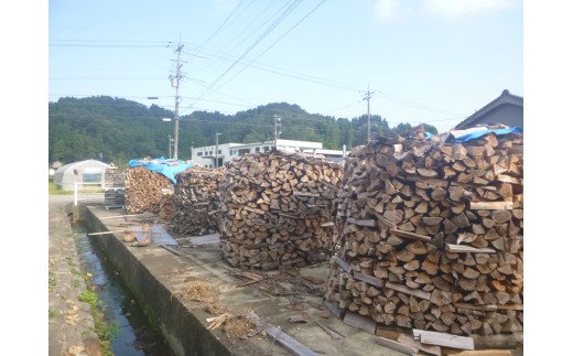 氷見の間伐材を利用した薪7kg