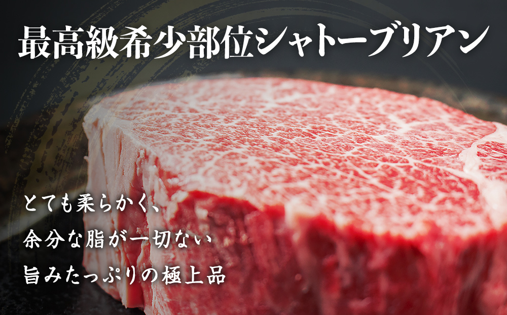 氷見牛 シャトーブリアン 500g | シャトーブリアン 牛肉 ステ