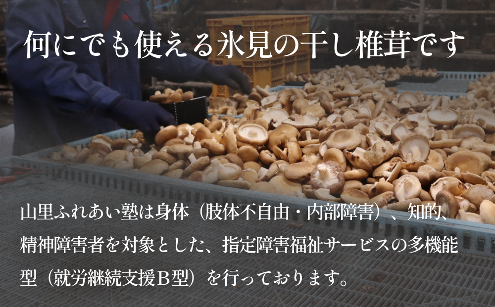 干し椎茸 80g×2袋（丸ごと） 富山県 氷見市 干し シイタケ 