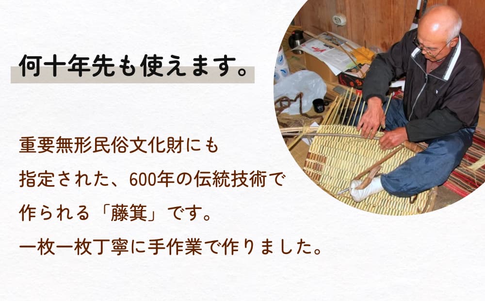 藤箕 (論田・熊無の国重要無形民俗文化財) 小箕 富山県 氷