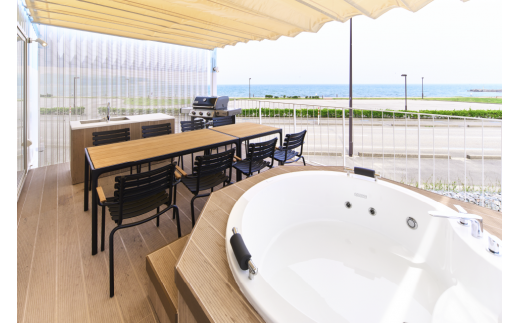 グランピング宿泊　オーシャンスイート棟（2名1室）｜宿泊